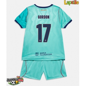 Barcelona Anthony Gordon #17 Kolmaspaita Lapsille 2026-27 Lyhythihainen (+ shortsit)
